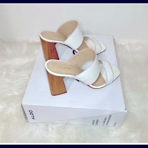 Aldo| white heels
